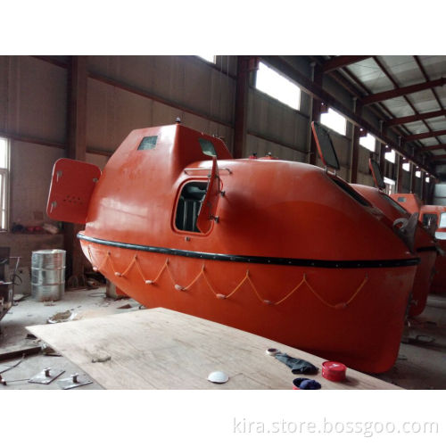 6 knots FRP marine safety enclosed lifeboat